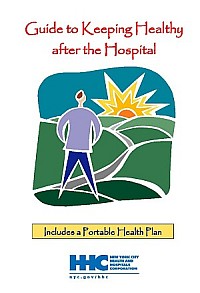 Graphic showing Keeping Healthy After the Hospital cover