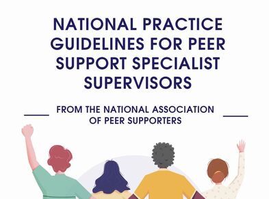Thumbnail of the infographic National Practice Guidelines for Peer Support Specialist Supervisors by N.A.P.S.